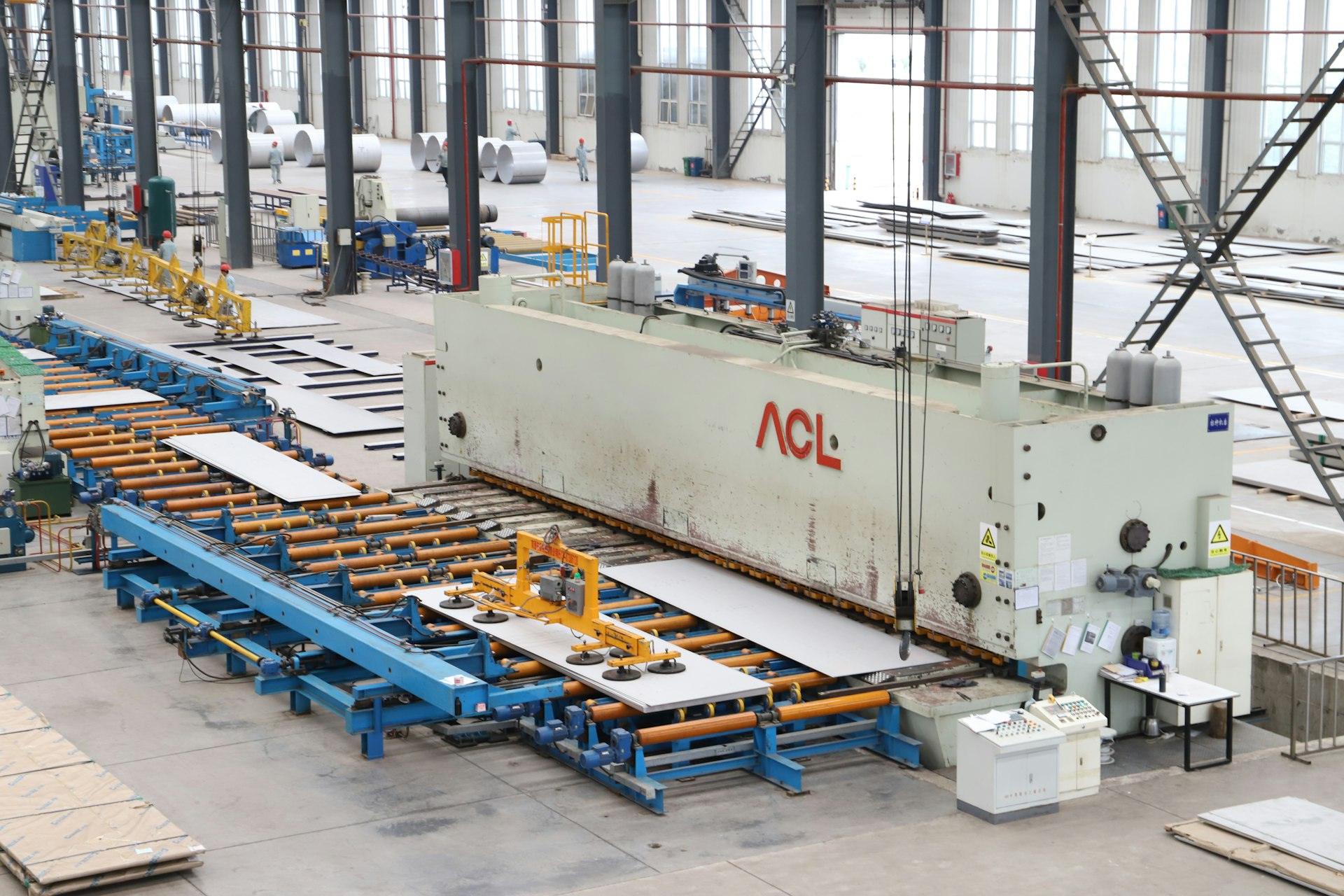 Industrial automation background